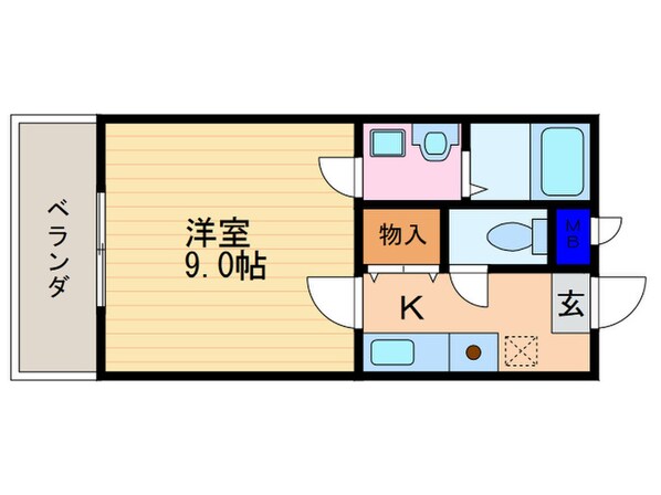 エテルノポッソの物件間取画像